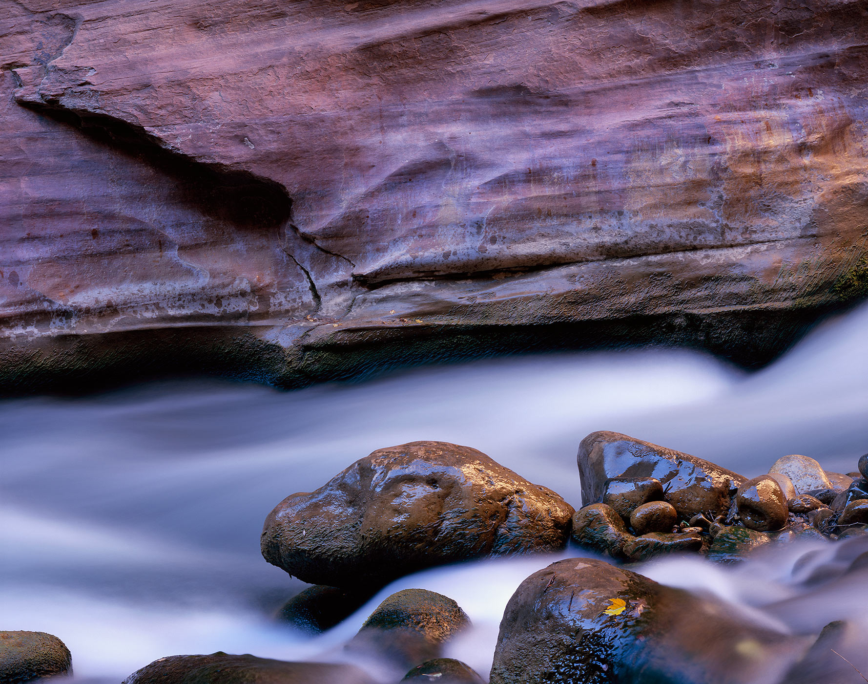 1024 Virgin River, Morning Light, Zion National Park, Utah