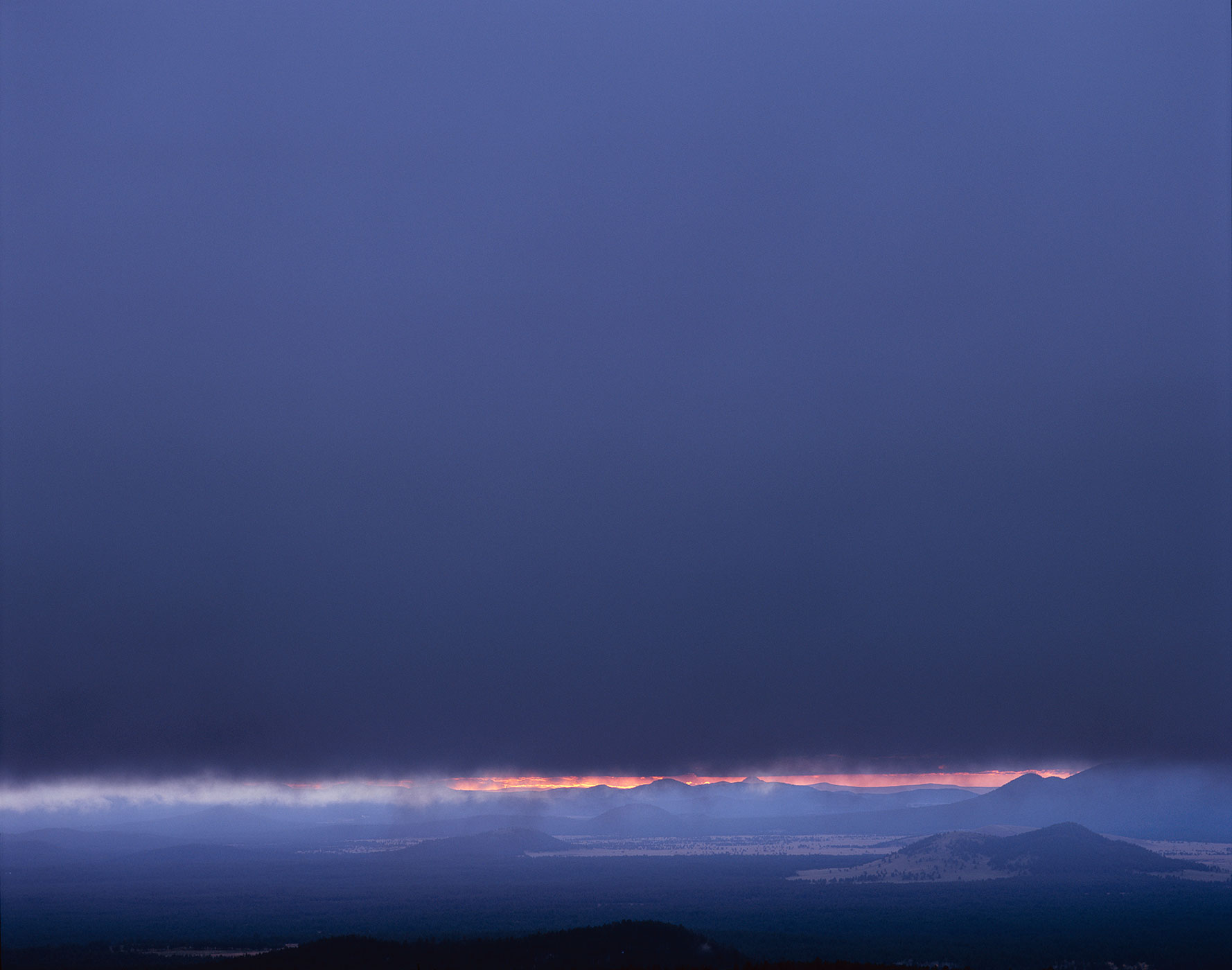 1356 Sunset Beneath the Clouds