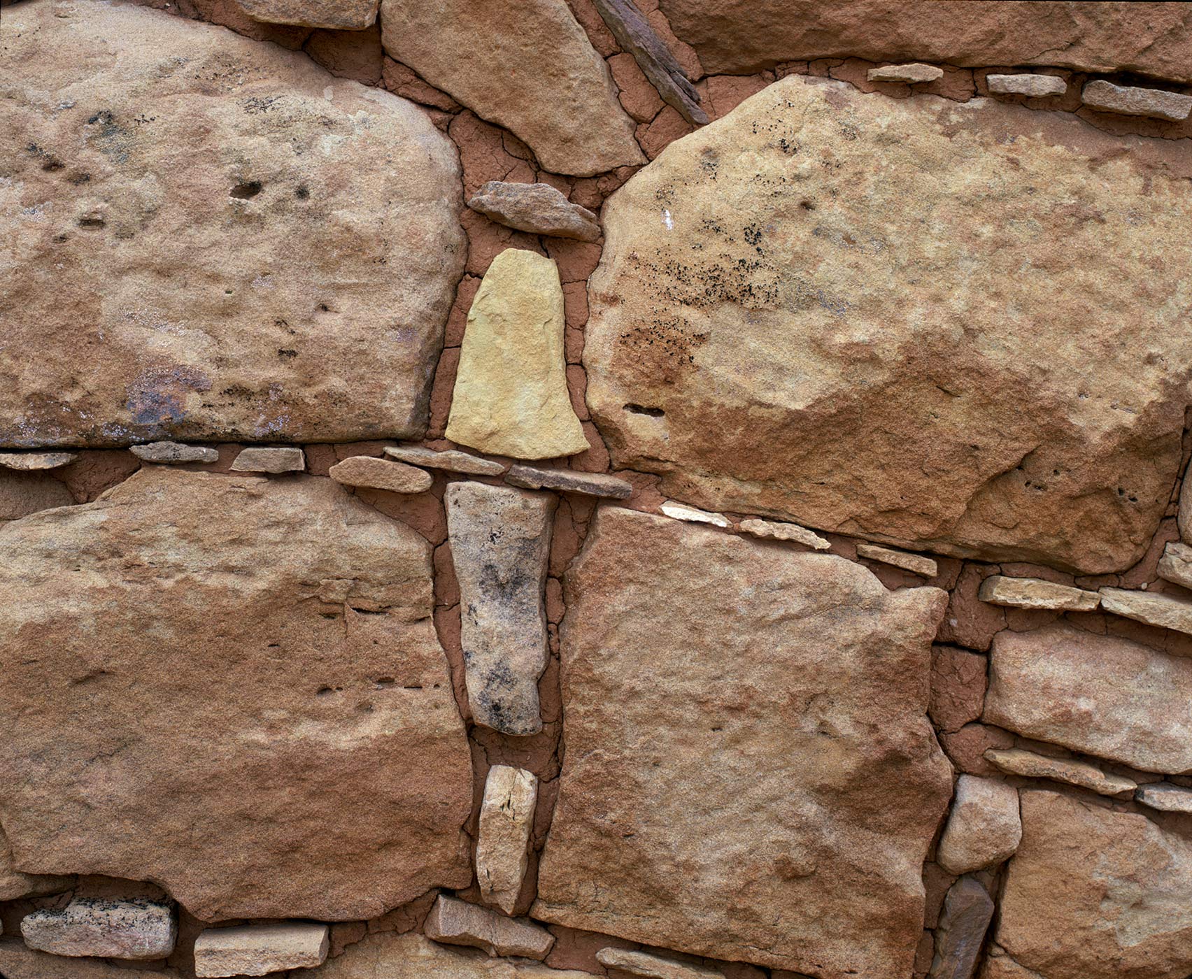 217 Pueblo Masonry Detail, Hovenweep National Monument, Colorado