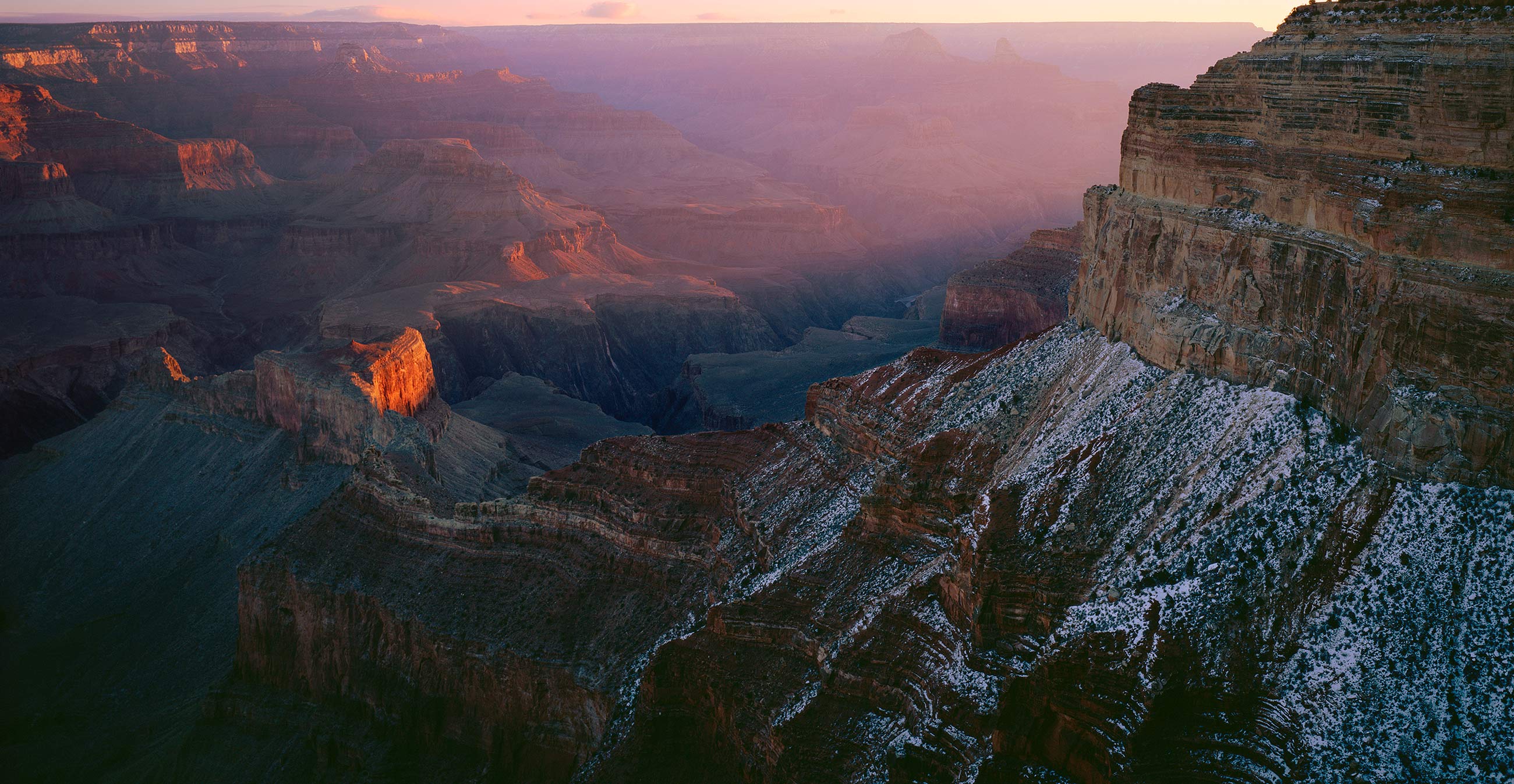 415 Light Across the Canyon, Grand Canyon National Park, Arizona