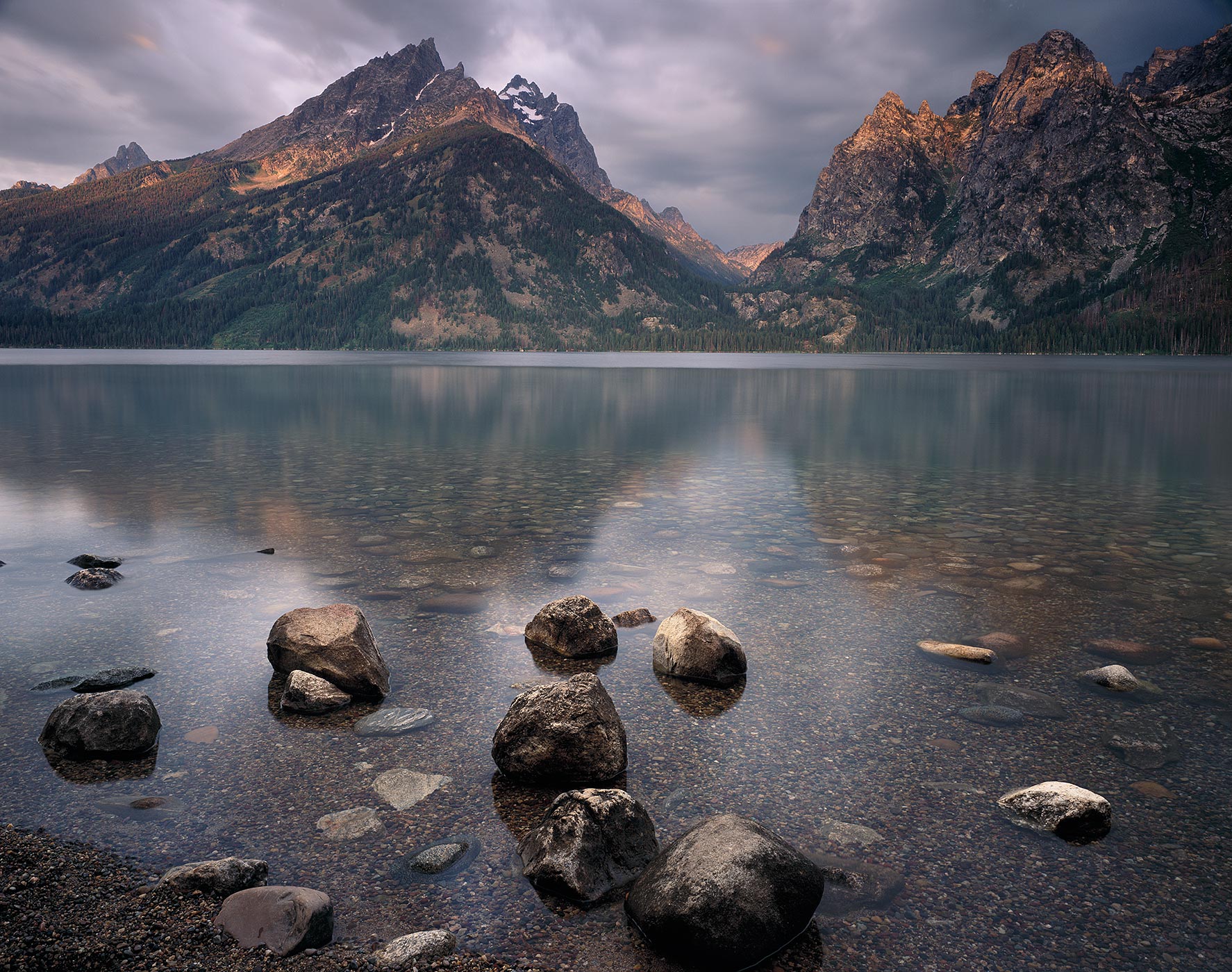 510 Cloud Break Over Jenny Lake, Grand Teton National Park, Wyoming