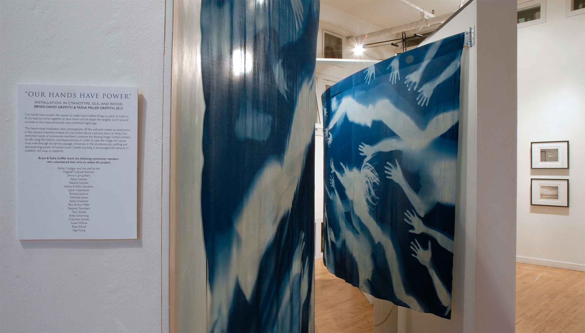Griffith_OurHandsHavePower_Installation3